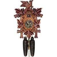 Trenkle - 8100-4_nu - gebeeldhouwde koekoeksklok - 8-daags kettinguurwerk - Kuckuck Classic