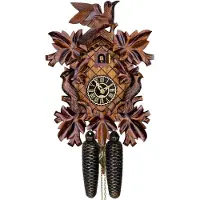 Trenkle - 8101-3_nu - gebeeldhouwde koekoeksklok - 8-daags kettinguurwerk - Kuckuck Classic