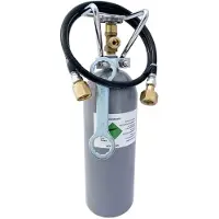 Ich-zapfe Complete set voor Bruiswater machine, 1-lijn - met CO2-fles, slangenset, koolzuursleutel