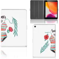 B2Ctelecom iPad 10.2 2019 | iPad 10.2 2020 | 10.2 2021 Hippe Tablet Hoes Boho Summer