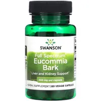 Swanson Health - Volledig Spectrum Eucommia Schors, 400 mg - 60 Vegetarische Capsules