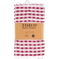 Tiseco Keukendoek Home Studio Oman Red (Set van 3) - 50 x 70 cm