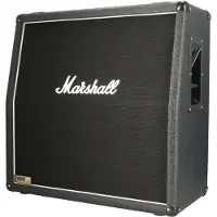 Marshall 1960A 300 Watt 4x12 inch gitaar speaker cabinet schuin