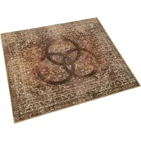 Drum N Base Vintage Persian Drum Rug "Bonzo II" Beige 185 x160cm