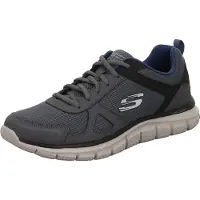 SKECHERS Sneakers laag 'Track-Scloric' grijs