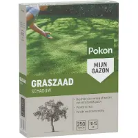 Pokon Graszaad Schaduw - 250gr - Aanleg of herstel schaduwrijk gazon - Voorkomt mos