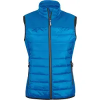 Printer Expedition Bodywarmer Dames Oceaanblauw maat XXL dames