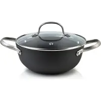 Mondex Inductiekookpan TOPF, gietijzer met deksel. Soeppan COOKINI PAK CHOI, 1,9 liter