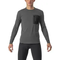 Castelli Unlimited Merino Long Sleeve Jersey Grijs/Zwart