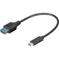 Goobay USB 3.0 Hi-Speed Adapter naar Type-C (OTG) 0,2 m