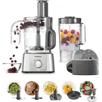 Kenwood MultiPro Express FDP65.820SI - Foodprocessor - Zilver