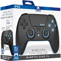 Freaks and Geeks Freeks And Geeks - Wireless Bluetooth Controller for PS5 - LED - Black