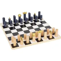 Small Foot company - Schaken en Backgammon Gouden Editie - LEGLER