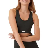 Bjƶrn Borg Studio Low Seamless Bra Groen | Maat: SM