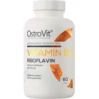 OstroVit Vitaminen - Vitamin B2 - Riboflavin - 60 Capsules - - Supplementen - Laboratorium getest kwaliteit!