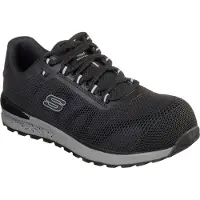SKECHERS Bulklin - Lyndale - Zwart, nylon. Maat: 41.5, normale pasvorm