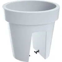 Prosperplast Balkonbak Railing Wit D 24,5 H 22,5 Cm