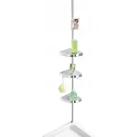 Wenko Telescooprek Premium 3 plateaus, 1 spiegel