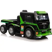 Lean cars Elektrische auto, batterijauto, Mercedes, model XMX622B, met groen LCD-scherm