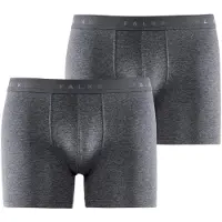 Falke Boxershort Men Daily Comfort Dark Grey Heather (2-Pack)-L