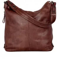 Spikes & Sparrow Crossbody Schoudertas Gayla Donker Bruin
