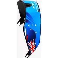 Nolan X-804 Rs Ultra Carbon Helm Achterspoiler