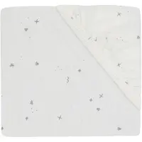 Jollein Baby - Hoeslaken Jersey 70/75x140/150cm - Ledikant Babybed - Zacht Katoen - Twinkling Sea Green