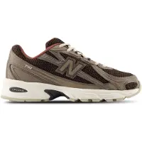 New Balance Sneakers laag '740' bruin / grijs / wijnrood