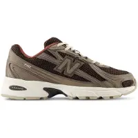 New Balance Sneakers laag '740' bruin / grijs / wijnrood