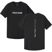 Nnormal - Wandel- en bergsportkleding - Race T-Shirt 02 Black voor Heren - Maat M - Zwart