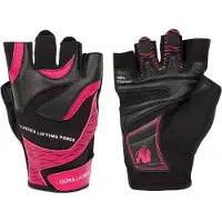 Gorilla wear Dames Fitness Handschoenen 2.0 - Zwart/Roze - S