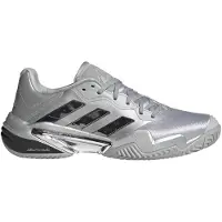 Adidas Sportschoen 'Barricade 13' zwart / zilver