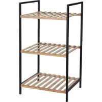 Huismerk Premium Badkamerrek Bamboe - 38 X 32,5 X 70 CM