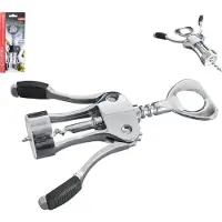 Orion Metalen wijnkurkentrekker 19,5 cm