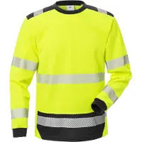 Fristads High Vis T-shirt Lange Mouwen Klasse 3 7724 Thv | Maat: L