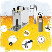 Ich-zapfe Complete set,Tapsysteem, Biertap, PYGMY 25, 1-tapkraan, 35 liter/uur , Biertap, Beertender, Thuistap, Bierkoeler, Green Line .