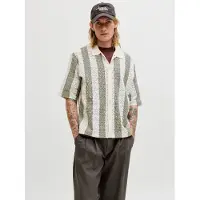 Jack & jones Overhemd 'JORTYLER' beige / pastelgroen