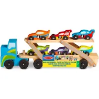 Ginza.se Wooden Vehicles Carrier 806254 Car Tiy Veelkleurig Kinderen