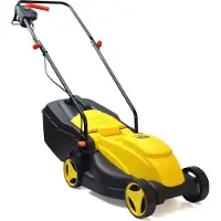 GEKO Elektrische grasmaaier - 32 cm - 1200W - 2 hoogtestanden - 30L opvangbak