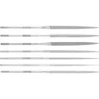 PFERD TOOLS 12511083 PAARD TOOLS precisie naaldvijl vierkant 160 mm Zwitserse kap 2, medium-fijn Lengte 160 mm 12 stuk(s)