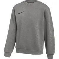 Nike Park 26 Fleece Crew Sweater Kids Donkergrijs Zwart