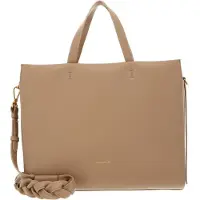 Coccinelle Leren handtas schoudertas Boheme Handbag Grained Leather Fresh Beige