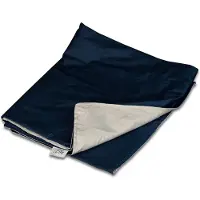 EL Life Hoes voor de verzwaringsdeken van | Voor de 7kg en 9kg variant van 150x200cm | Gemaakt van 100% biologisch katoen | Blauw & grijs