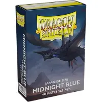 Dragon Shield Matte Japanese (59x86mm) 60 Sleeves - Midnight Blue