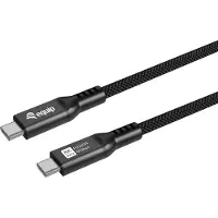 Equip 128442 USB-kabel USB4 Gen 4x2 2 m USB C Zwart