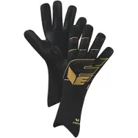 Erima Aeroclaw Legend Keepershandschoenen - Zwart / Goud | Maat: 8