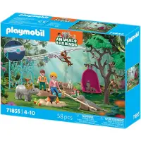 Playmobil Animals & Friends - Verjaardagsfeest - 58 Onderdelen - - - OneSize - Speelgoedfiguren