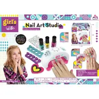Ramiz Nagelstudio Set Kinderen met LED Lamp, Lakjes & Separators