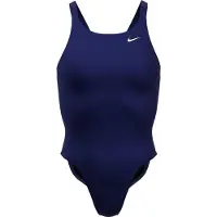 Nike Hydrastrong Solids Fast Back 2.0 Swimsuit Blauw 28 Vrouw