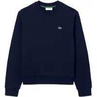 Lacoste Relaxed Fit Dames Sweatshirt donkerblauw, Effen